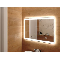 Зеркало с подсветкой для ванной комнаты Инворио 160х80 см