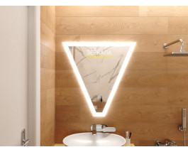 Зеркало в ванную комнату с подсветкой Винчи 60х70 см